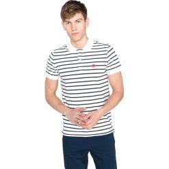 SELECTED Polo Koszulka Biały. Białe podkoszulki męskie Selected, xxl, w paski, z elastanu, bez rękawów. Za 111,95 zł.