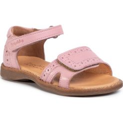 Sandały FRODDO - G3150150-2 Pink. Różowe sandały dziewczęce Froddo, ze skóry, bez zapięcia. W wyprzedaży za 219,00 zł.