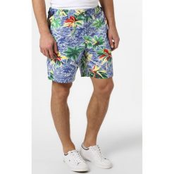 Tommy Hilfiger - Spodenki męskie, niebieski. Niebieskie spodenki i szorty męskie TOMMY HILFIGER, m, bez wzorów, z bawełny, wakacyjne. Za 199,95 zł.