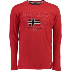 T-shirty męskie z nadrukiem: Koszulka „Jlacier” w kolorze czerwonym