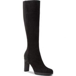 Kozaki GEOX - D Annya H. G D84AEG 00021 C9999 Black. Czarne buty zimowe damskie marki Geox, ze skóry ekologicznej, na obcasie. W wyprzedaży za 559,00 zł.