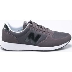 New Balance - Buty MS215MR. Szare buty sportowe męskie marki New Balance, z materiału, na sznurówki. W wyprzedaży za 269,90 zł.