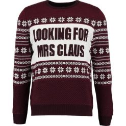 Swetry klasyczne męskie: Burton Menswear London MRS CLAUS Sweter red