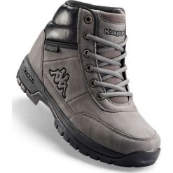 Kozaki sznurowane Kappa bonprix szary. Szare buty sportowe męskie bonprix, na sznurówki. Za 159,99 zł.
