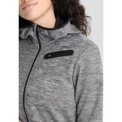 Craft EAZE HOOD JACKET Kurtka z polaru dark grey melange/black - 2