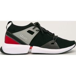Liu Jo - Buty. Czarne buty sportowe damskie Liu Jo, bez wzorów, z gumy, sportowe. W wyprzedaży za 379,90 zł.