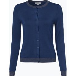 Marie Lund - Kardigan damski, niebieski. Niebieskie swetry damskie marki Marie Lund, xs, bez wzorów, eleganckie, bez rękawów, bez kaptura. Za 179,95 zł.