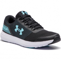 Buty UNDER ARMOUR - Ua W Surge 3020368-001 Blk. Czarne buty męskie do biegania marki Under Armour, z tworzywa sztucznego. W wyprzedaży za 169,00 zł.