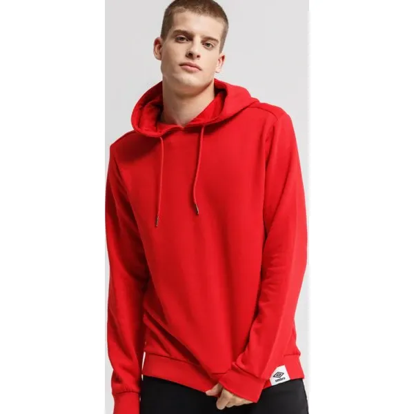 Umbro Bluza Z Kapturem Bagrat , czerwony, rozmiar M. Czerwone bluzy męskie Umbro, m, bez wzorów, z bawełny, sportowe, z kapturem, bez rękawów, z kapturem. W wyprzedaży za 79,99 zł.