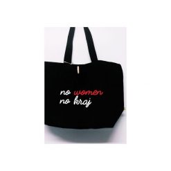 Shopper bag damskie: Torba No women no kraj