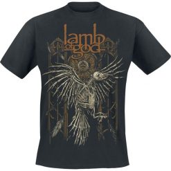 T-shirty męskie z nadrukiem: Lamb Of God Crow T-Shirt czarny