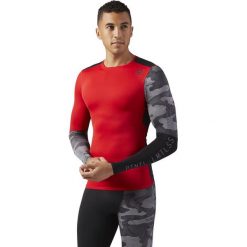 KOSZULKA REEBOK ACTIVCHILL LONG SLEEVE COMPRESSION (L). Koszulki męskie Reebok, m, bez wzorów, z dzianiny, bez kołnierzyka, z długim rękawem, długie, na fitness i siłownię. W wyprzedaży za 119,99 zł.