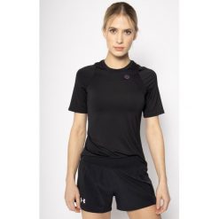 Koszulka techniczna Under Armour Ua Rush 1355583. Czarne koszulki damskie polo Under Armour, xs, bez wzorów, z elastanu, bez rękawów. W wyprzedaży za 159,00 zł.