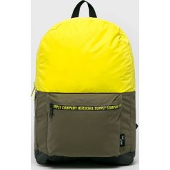 Herschel - Plecak. Żółte plecaki męskie marki Herschel, bez wzorów, z bawełny. Za 259,90 zł.