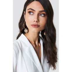 Kolczyki damskie: NA-KD Boho Kolczyki koła Evil Eye – Gold