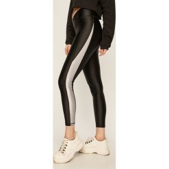 Reebok - Legginsy. Czarne spodnie damskie Reebok, s, z elastanu. Za 269,90 zł.