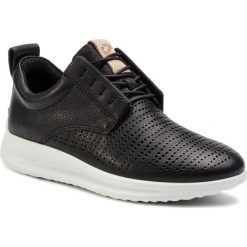 Sneakersy ECCO - Aquet 20700301001 Black. Czarne półbuty damskie ecco, ze skóry. Za 569,90 zł.