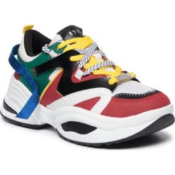Sneakersy STEVE MADDEN - Fay SM11000726-02002-900 Bright Multi. Półbuty damskie Steve Madden, ze skóry ekologicznej. W wyprzedaży za 439,00 zł.