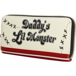 Harley Quinn Daddy's Lil' Monster Portfel standard. Szare portfele damskie marki Harley Quinn. Za 121,90 zł.