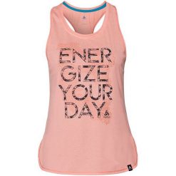 Odlo Koszulka damska Odlo TOP Crew neck Singlet Helle różowa r. M. Czerwone bralety damskie marki Odlo, m. Za 94,63 zł.
