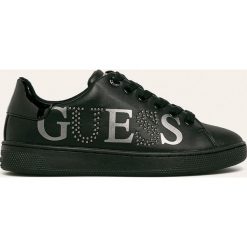 Guess Jeans - Buty. Czarne buty sportowe damskie Guess Jeans, z jeansu. W wyprzedaży za 289,90 zł.