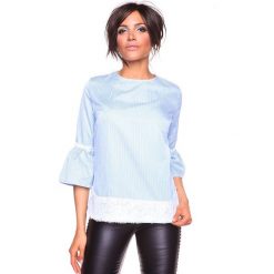 T-shirty damskie: Koszulka "Kelly" w kolorze błękitnym