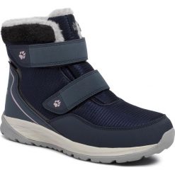 Śniegowce JACK WOLFSKIN - Polar Wolf Texapore Mid Vc K 4036171 D Dark Blue/Off White. Niebieskie śniegowce chłopięce Jack Wolfskin, bez zapięcia. Za 369,00 zł.