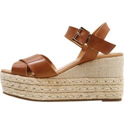 Sandały damskie: ONLY SHOES ONLANNE HEELED Sandały na obcasie congnac