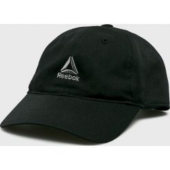 Reebok - Czapka. Czarne czapki męskie marki Reebok, z bawełny. Za 59,90 zł.