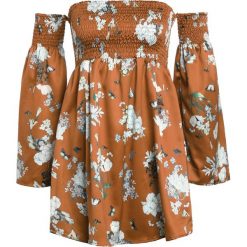 Sukienki: Missguided BARDOT FLORAL Sukienka letnia rust