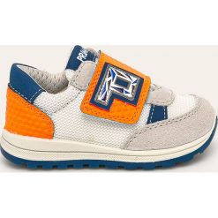 Primigi - Buty dziecięce. Szare trampki chłopięce Primigi, bez wzorów, ze skóry, sportowe, bez zapięcia. Za 219,90 zł.