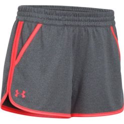 Spodenki sportowe męskie: Under Armour Spodenki damskie Tech Short 2.0 szaro-czerwone r. M (1299097-094)