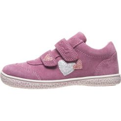 Skórzane sneakersy "Tany" kolorze szaroróżowym. Różowe trampki dziewczęce Lurchi, z aplikacjami, bez zapięcia. W wyprzedaży za 162,95 zł.