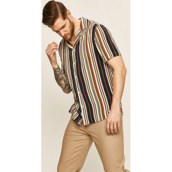 Tailored & Originals - Koszula. Niebieskie koszule męskie Tailored & Originals, s, bez wzorów, z wiskozy, klasyczne, z klasycznym kołnierzykiem, z krótkim rękawem. W wyprzedaży za 149,90 zł.