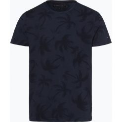 Tommy Hilfiger - T-shirt męski, niebieski. Niebieskie t-shirty męskie TOMMY HILFIGER, m, bez wzorów, z bawełny, wakacyjne, bez kołnierzyka. Za 229,95 zł.