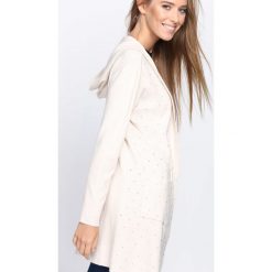 Beżowy Kardigan Silver Moon. Brązowe kardigany damskie marki Born2be, l. Za 89,99 zł.