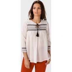 Vero Moda Niel Bluzka Biały. Białe bluzki damskie Vero Moda, xs, bez wzorów, z wiskozy, bez kołnierzyka, bez rękawów. Za 175,95 zł.