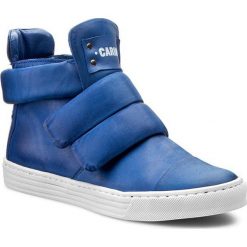 Sneakersy CARINII - O3512 Chaber Martini 1769. Niebieskie półbuty damskie Carinii, na co dzień, bez wzorów, ze skóry, bez obcasa, na płaskiej podeszwie, bez zapięcia. W wyprzedaży za 199,00 zł.