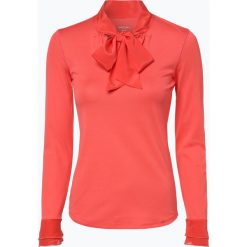 Marc Cain Collections - Damska koszulka z długim rękawem z domieszką jedwabiu, czerwony. Czerwone t-shirty damskie marki Marc Cain Collections, z jedwabiu, z długim rękawem. Za 599,95 zł.