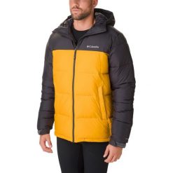 COLUMBIA Pike Lake Hdd Jkt Golden Yellow L. Żółte kurtki sportowe męskie Columbia, m, bez wzorów, z materiału, bez kaptura, omni-heat (columbia). Za 669,00 zł.