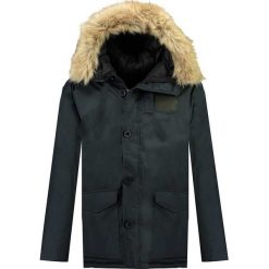 Kurtka zimowa "Douchy" w kolorze granatowym. Niebieskie kurtki chłopięce na zimę. W wyprzedaży za 219,95 zł.