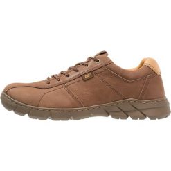 Caterpillar DEPICT Sneakersy niskie barley. Pomarańczowe trampki męskie Caterpillar, bez zapięcia. W wyprzedaży za 439,20 zł.