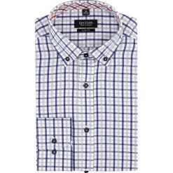 Koszula bexley 2020 długi rękaw slim fit granatowy. Niebieskie koszule męskie marki Recman, m, bez wzorów, bez kołnierzyka, z długim rękawem. Za 139,00 zł.