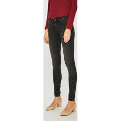 Pepe Jeans - Jeansy Pixie Stars. Czarne jeansy damskie skinny marki Pepe Jeans, s, z elastanu. W wyprzedaży za 259,90 zł.