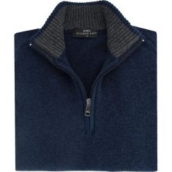SWETER SWG000012 FILIPPO. Niebieskie bez kategorii Giacomo Conti, na zimę, m, z tkaniny. Za 199,00 zł.