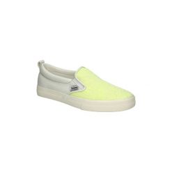 Tenisówki Pepe jeans SLIP ON PGS30187. Białe tenisówki damskie marki Pepe Jeans, z jeansu. Za 109,99 zł.