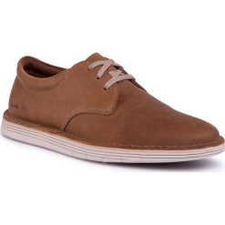 Półbuty CLARKS - Forge Vibe 261496427 Tan Leather. Pomarańczowe półbuty męskie Clarks, na co dzień, bez wzorów, ze skóry, eleganckie, bez zapięcia. Za 389,00 zł.