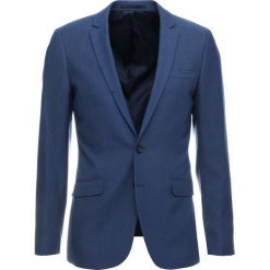 Topman TAYLOR Marynarka garniturowa blue. Niebieskie marynarki męskie slim fit Topman, z materiału. Za 529,00 zł.