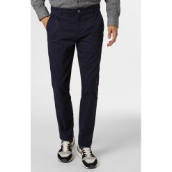 Calvin Klein Jeans - Chinosy męskie, niebieski. Niebieskie spodnie męskie m, z bawełny. Za 399,95 zł.