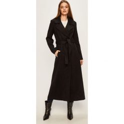Armani Exchange - Płaszcz. Czarne kurtki damskie Armani Exchange, s, w paski, z poliesteru, bez kaptura. Za 1649,00 zł.